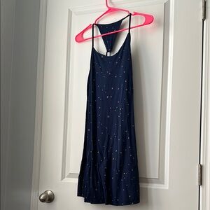 Navy Blue Starry Dress
